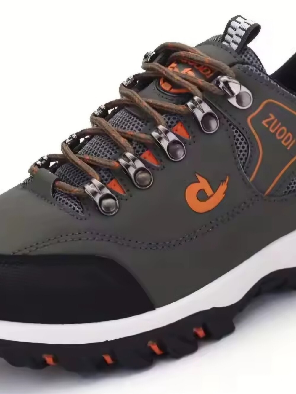 ZUODI MEN'S SPORTS SHOE US 11/EU 45/OUTDOOR/HIKING/TRAIL/LIGHTWEIGHT GREEN/BLACK